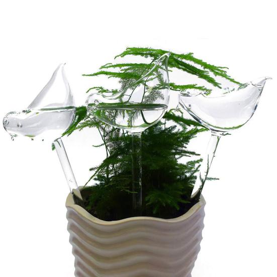 2/3/5/6 шт. Автоматический диспенсер для воды в форме птицы Декоративный функциональный поливщик для цветов Раствор для самополива Аксессуар для ухода за растениями