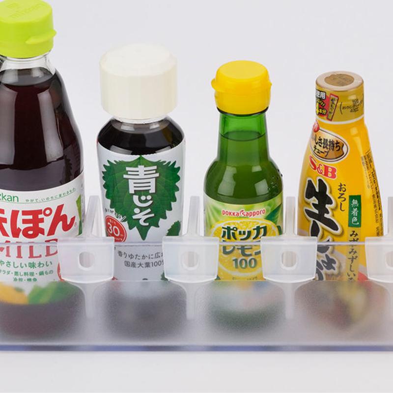 1/4 шт. Разделительная доска для хранения в холодильнике, выдвижная пластиковая перегородка для хранения, органайзер для кухонной полки для бутылок и банок