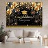 Graduation Celebration Balloon Bachelor's Hat Theme Banner Background Graduation Season Party Decoration Photography Background