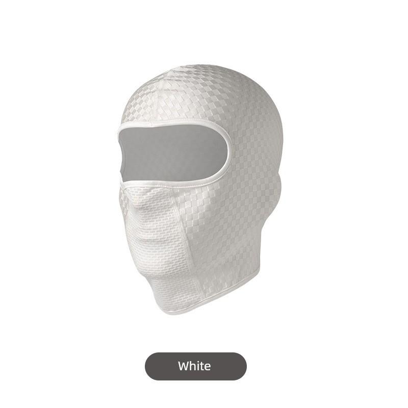 Summer Motorcycle Helmet Liner Cap Outdoor Sports Cover Full Face Mask Quick-Drying Cycling Mask Ice Silk Sun-Proof Headgear