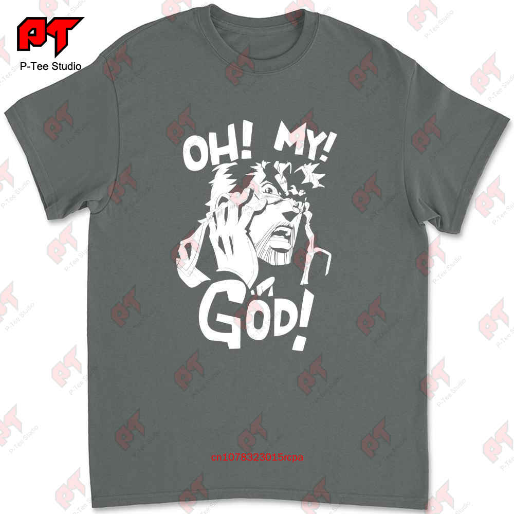 JojoS Bizarre Adventure Джозеф Джостар О Боже Футболка 3CFU