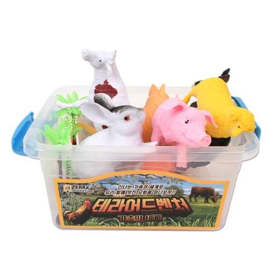 Oz Toy Terra Adventure Livestock World Model Figure Storage Box Set Random Delivery, 1 Set, popular toys in Korea
