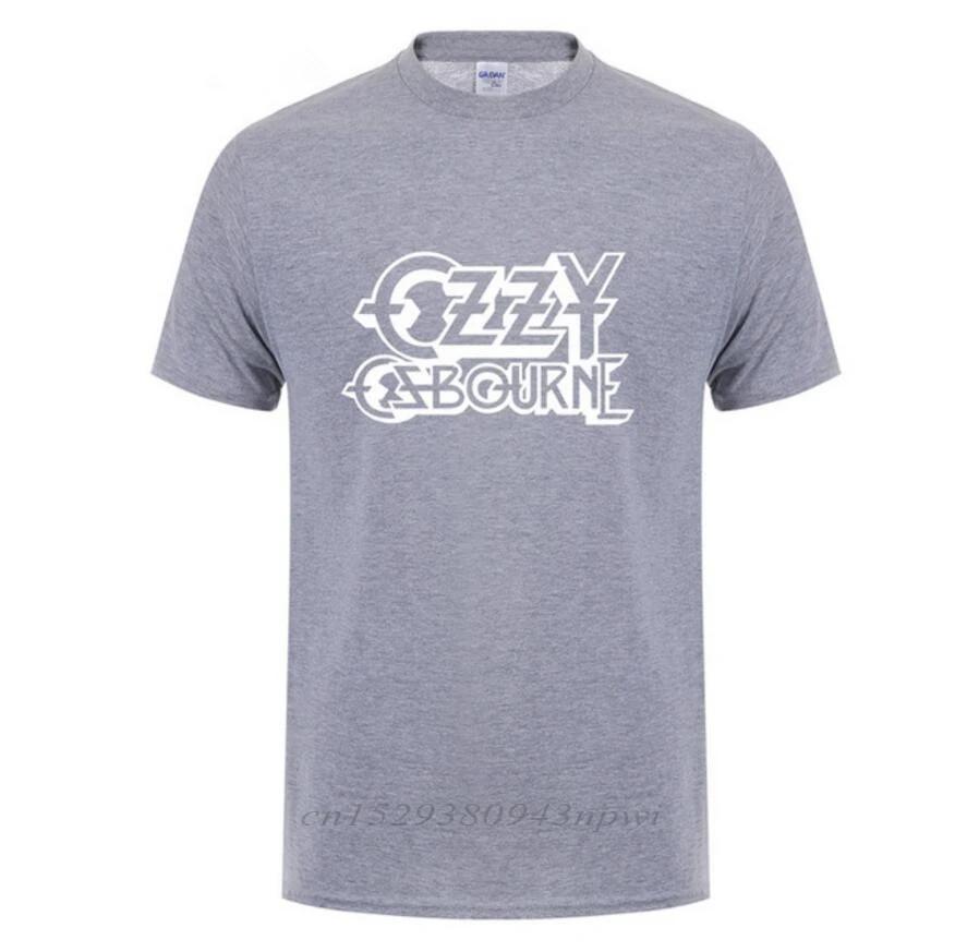 2024 Summer Ozzy Osbourne T Shirts Printed Brand Hip Hop Short Sleeve T-shirt Custom Printed Punk Rock Custom Tshirt