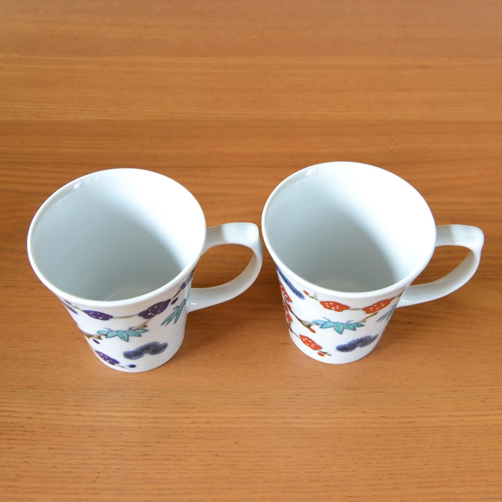 Пара микроволновых печей Arita для выпускного в комплекте с кружками Noshi и Shochikubai с надписью, посуда, сейф, карточка, коробка, Kissho,