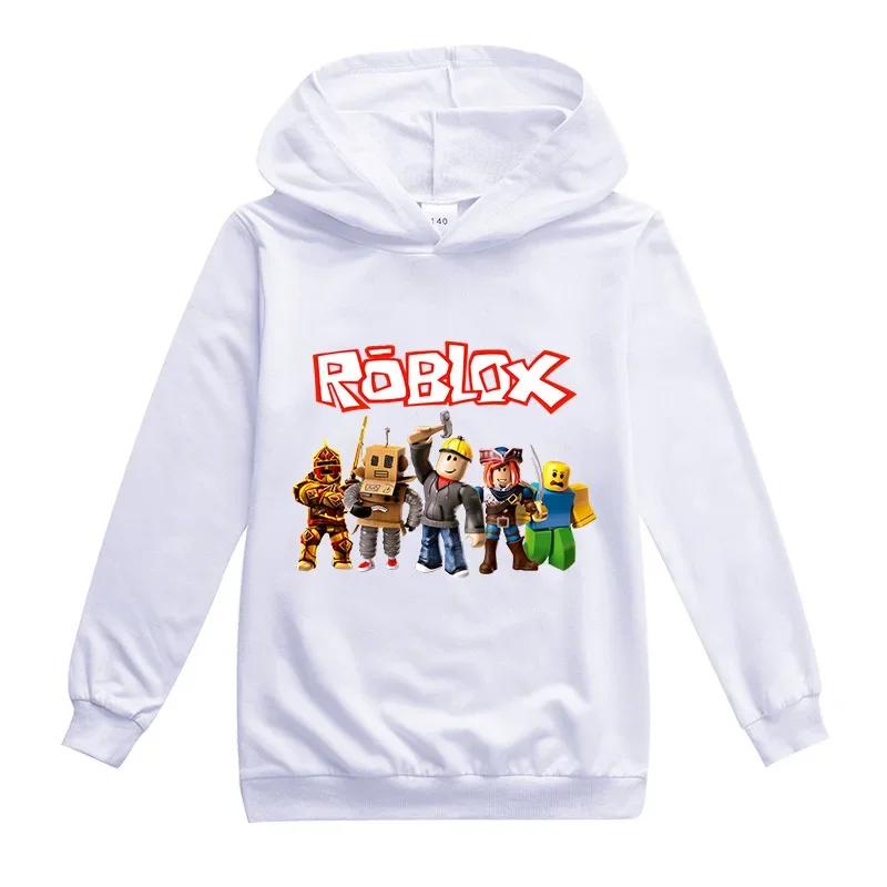 Roblox Cartoon Anime Children Costume Spr Hoodie Kids Clothes 2025Funny Haruno Sakura Hoodies for Teen Girls Baby Sweatshirt
