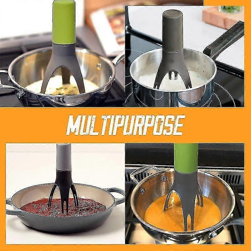 3-Speed Electric Automatic Stirrer Handheld Egg Beater Stick Blender for Sauces Soup Mixer Kitchen Tool