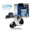 120 Вт USB автомобильное зарядное устройство 2 порта светодиодный дисплей быстрая зарядка прикуриватель адаптер питания 12 В 24 В для iPhone Samsung Huawei и т. д.