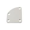 ALLPARTS Curved Neck Joint Plate, Chrome, AP-0602-010