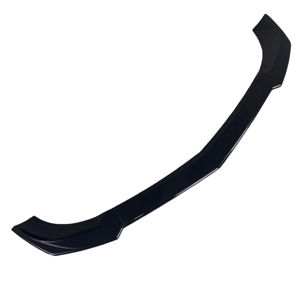 3Pcs Gloss Black Car Front Bumper Spiltter Lip For Mercedes-Benz C Class W204 S204 Facelift 2011-2014 AMG Line Tuning Bodykits