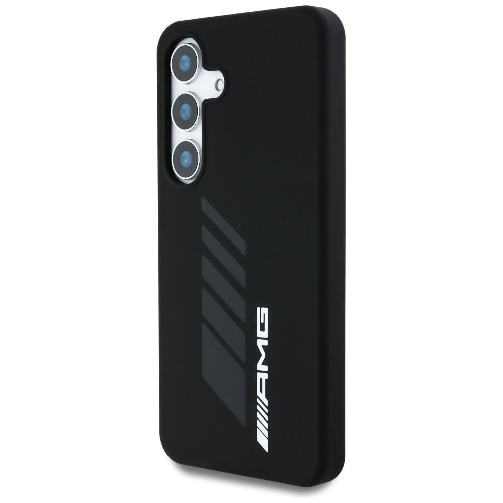 AMG Oversize Rhombs MagSafe Case for Samsung Galaxy S25 Black