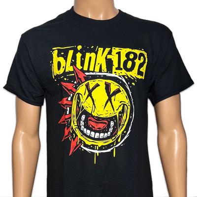 Blink 182 Панк Смайлик Новый Официально Лицензированная Футболка Унисекс