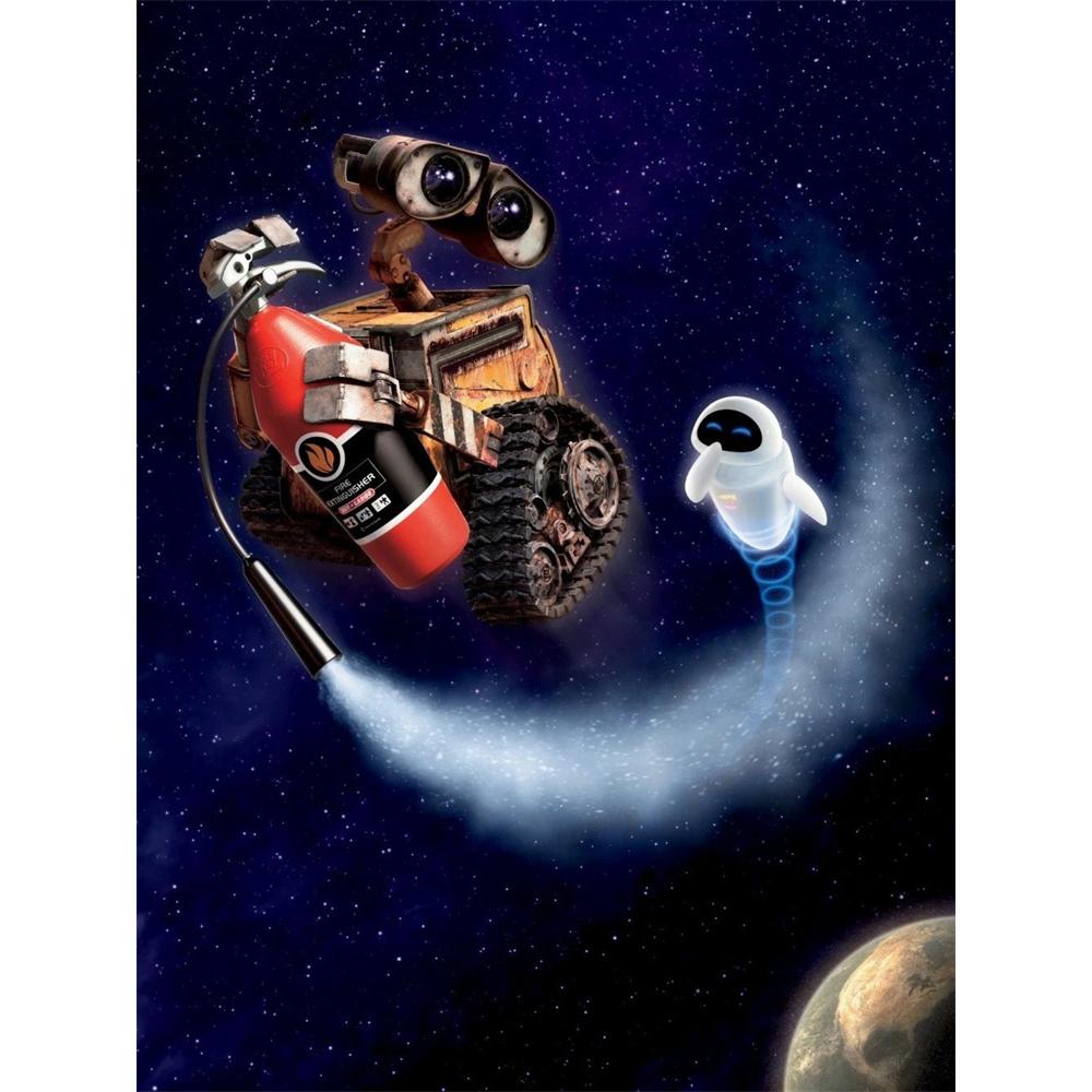 Disney Алмазная мозаика WALL E Космическая сцена Иллюстрация Мозаика Рукоделие Хобби Сделай сам Подарок Украшение дома Вышивка