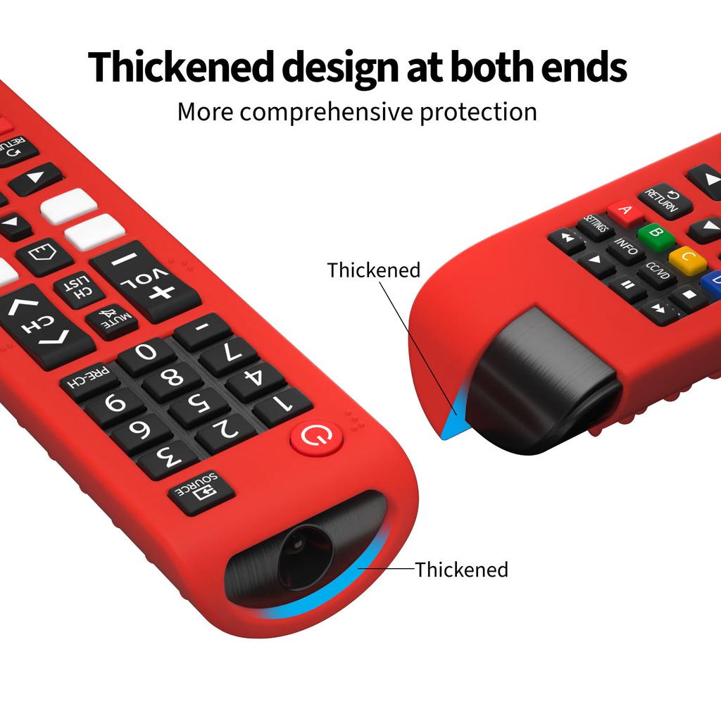 Silicone Protective Case Anti-Slip Remote Case Protective Controller Sleeve Skin for Samsung Smart TV Remote BN59-01315A 01315B
