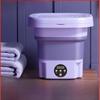 Compact Automatic Foldable Washer & Dryer for Baby & Delicate Items