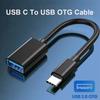 USB C на USB Адаптер OTG Кабель USB Type C Папа на USB 2.0 Мама Адаптер Кабеля для MacBook Pro Samsung Type-C Адаптер