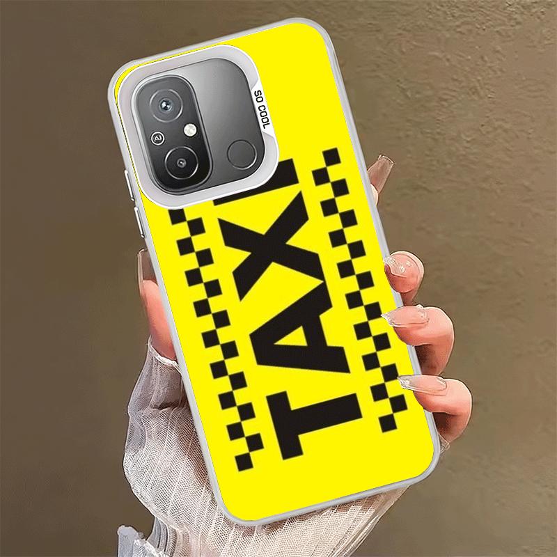 Мягкий чехол для телефона с изображением желтых такси Нью-Йорка для Xiaomi Redmi 15C 15 14C 13C 12C Poco X5 X6 X7 Pro X3 F8 F7 Ultra M8 13 12 Задняя крышка Sh