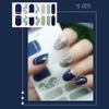 1шт наклейки для дизайна ногтей самоклеящиеся обертывания для ногтей полное покрытие наклейка маникюр