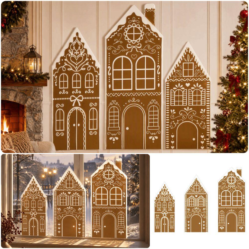 Multicolor Christmas Decorations Wall Ornament Decorative Background Cloth  Christmas Supplies