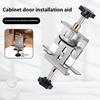 Cabinet Door Installation Positioner Mounting Jig Easy To Use Universal Thickened Cabinet Door Positioning Tool for Woodworking