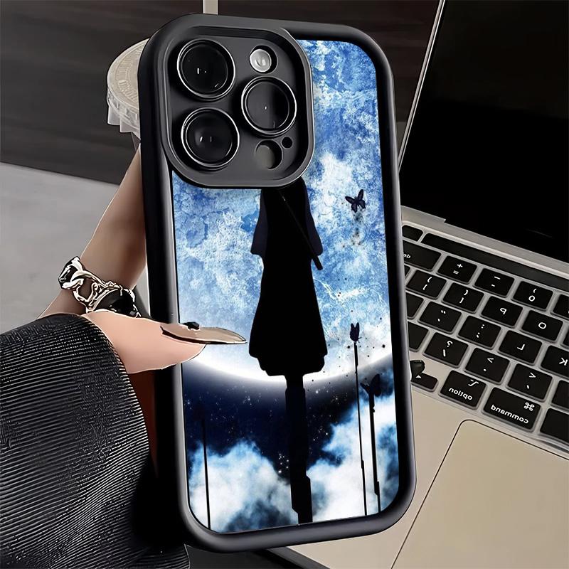 Чехол для телефона iPhone 17 Air 16E 15 16 Pro Max Bleach Кучики Рукия Чехол 14 Plus 13 12 Mini Мягкий Силиконовый Fundas