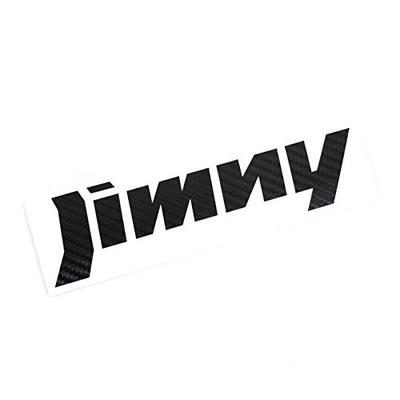 K-PRODUCTS Jimny JB23 JB64 Карбоновая эмблема задней двери с логотипом "Jimny"