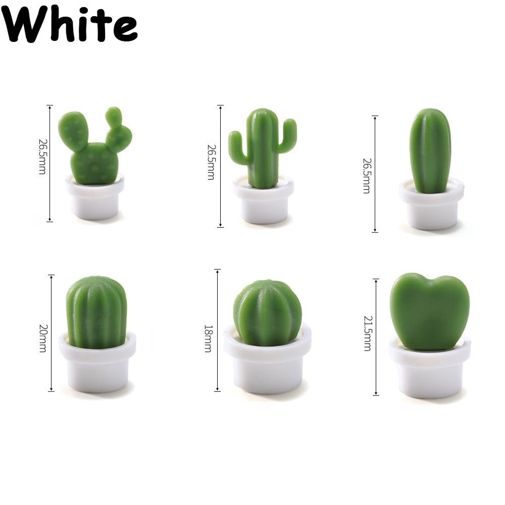 Board Home Decoration Magnetic Stickers Succulent Potted Simulation Cactus Refrigerator Magnet