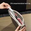 Deli A4 TPU Zipper File Bag