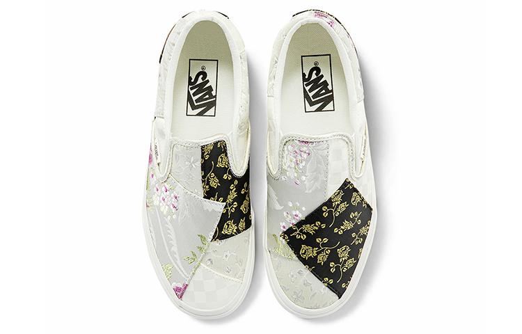 Men's Sneakers Vans Classic Slip-On Brocade White/Multi