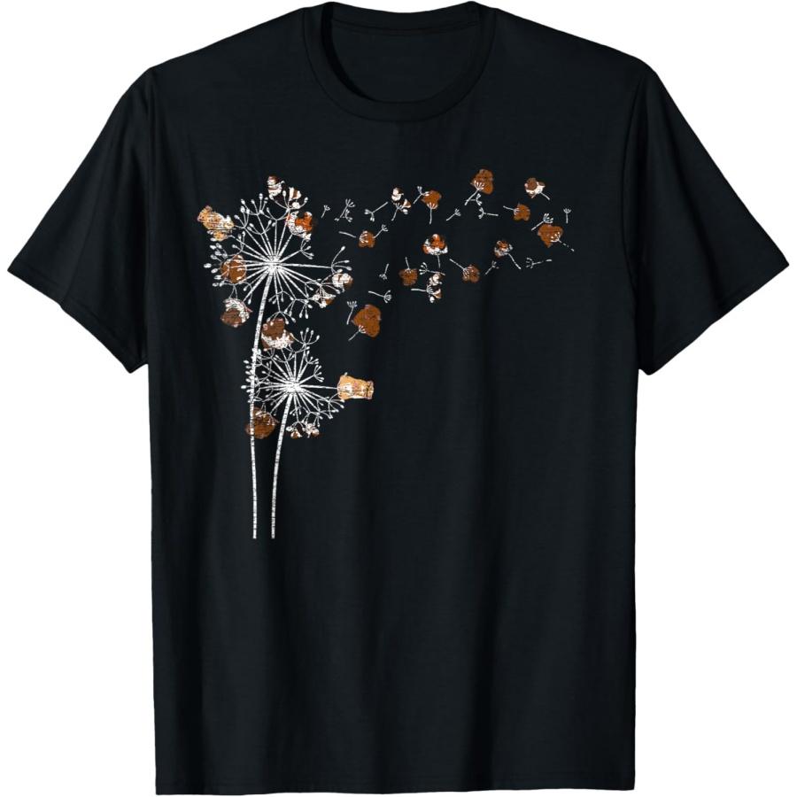 Милый грызун одуванчик любитель животных питомец морская свинка футболка