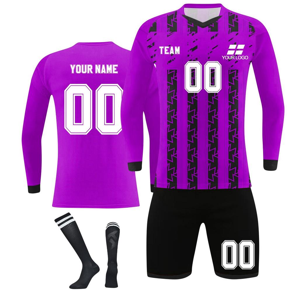 Комплект персонализированных рубашек для мужчин и девочек с именем и номером, футбольные майки на заказ для мальчиков, тренировочный костюм