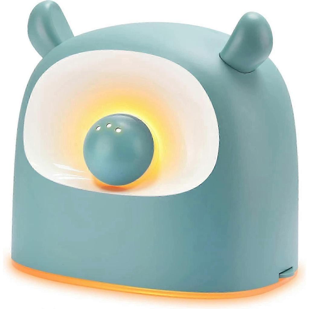 Humidifier 500ml Bedroom Humidifier Cool Mist Air Humidifier with Night Light and Essential Oil Diffuser, USB Mini Home Plant Humidifier