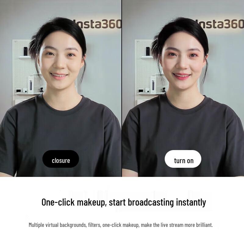 Insta360 Link 2 AI 4K Webcam with Gimbal