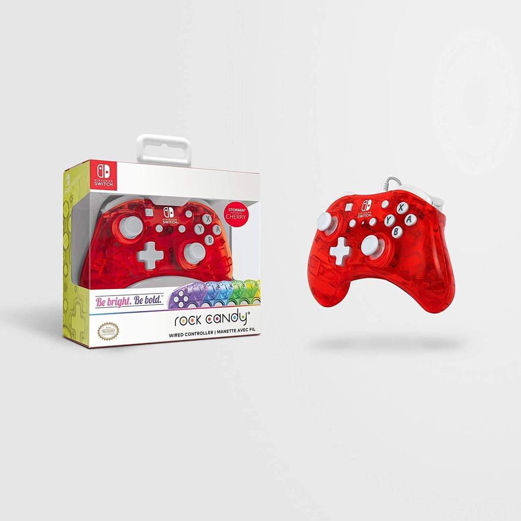 PDP NINTENDO SWITCH Nintendo Switch Проводной контроллер ROCK CANDY Stormin Cherry [Предмет]