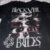 Винтажная черная футболка Black Veil Brides Bay Island S-5XL NE194 Унисекс