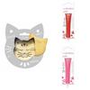 Cat Embossed Biscuit Kit + 2 Red and Fuchsia Chocolate Pens