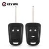KEYYOU 10pcs 2/3 Buttons Remote Key Shell For Chevrolet Camaro Sonic Cruze Malibu Volt Spark Equinox Fob Case Car Accessories