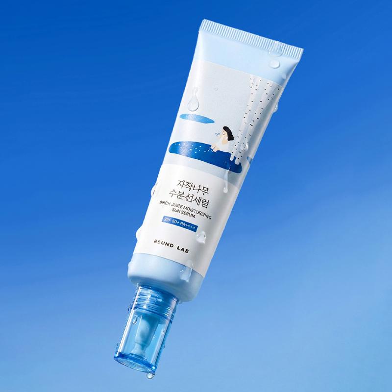 ROUND LAB Березовый Сок Увлажняющая Солнцезащитная Сыворотка SPF 50+ PA++++ 50 мл