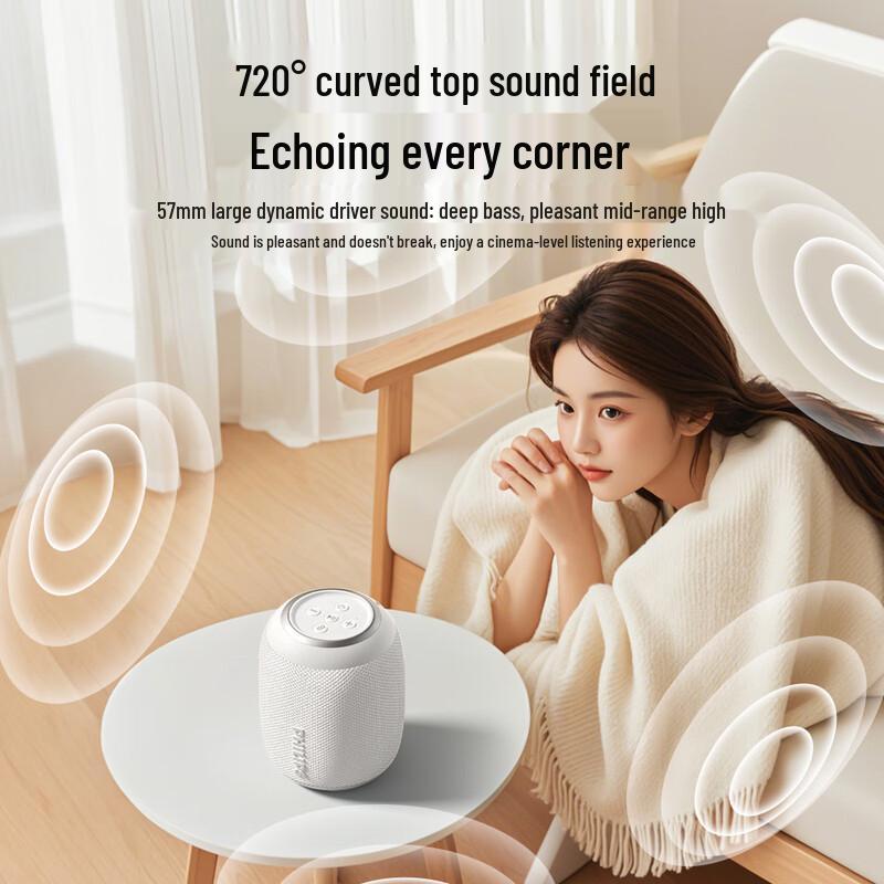 Philips Портативная уличная Bluetooth-колонка TAS3109, штепсель CN (адаптер в комплекте)