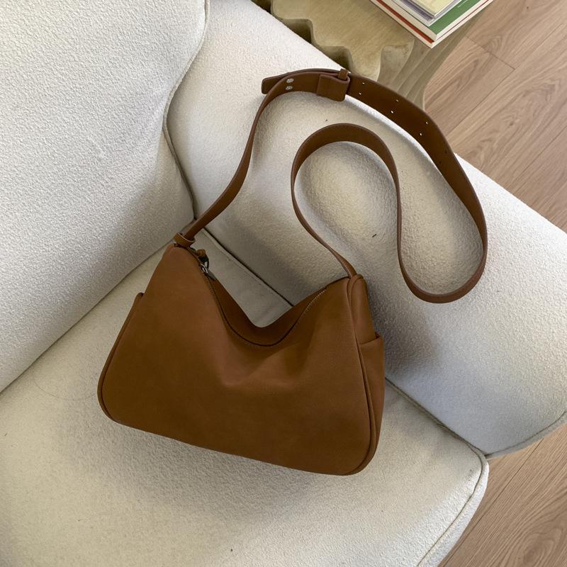 Ретро и простая сумка-пельмень под мышкой для поездок на работу, одноплечная ручная сумка кроссбоди