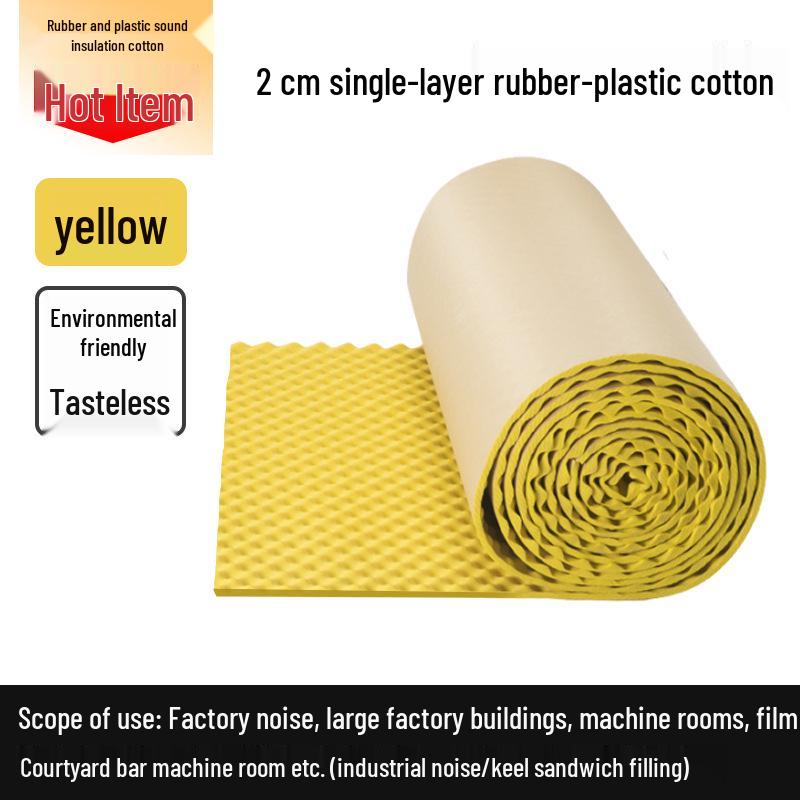 Самоклеящаяся звукоизоляционная панель с огнезащитой - Снижение и поглощение шума