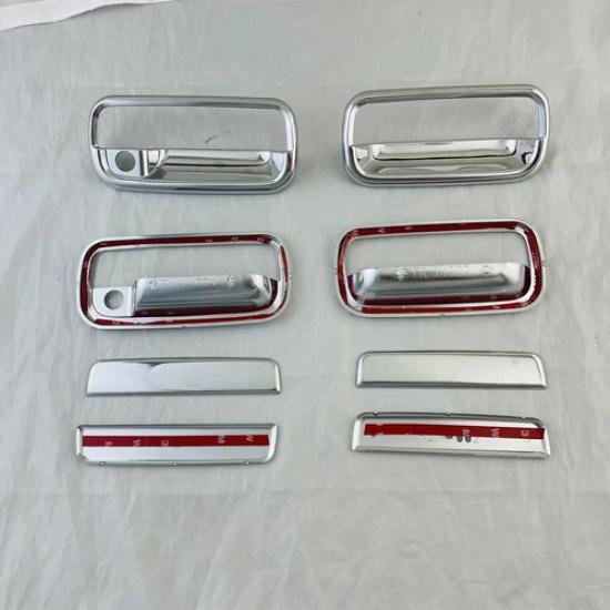 ABS Door Handle+Bowl Lid Chrome Cover Trim For 2001-2004 Toyota Tacoma 8pcs Set