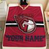Custom Name Cleveland Guardians Flannel Blanket, High quality Comfortable for All Seasons, Home Decor, Warmth and Comfort