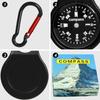 Built-in Compass Compass Hook Stainless Steel Key Carabiner Portable Climbing Hook  Daily