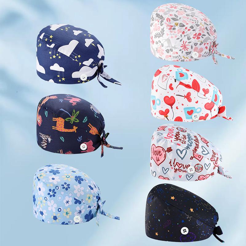 1 шт. пылезащитный колпачок, противогрязный, регулируемый, унисекс, для салонов красоты, операционных, шапочка для чистки, хлопок