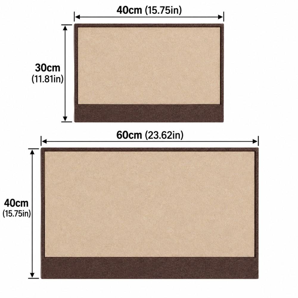 Self Adhesive Felt Bulletin Board 40x60cm Photo Display Board Kindergarten Artwork