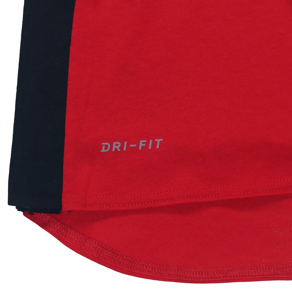 Мужская красная майка с капюшоном Air Jordan Air Dri-Fit с принтом букв на спине для спортзала CW0373-687