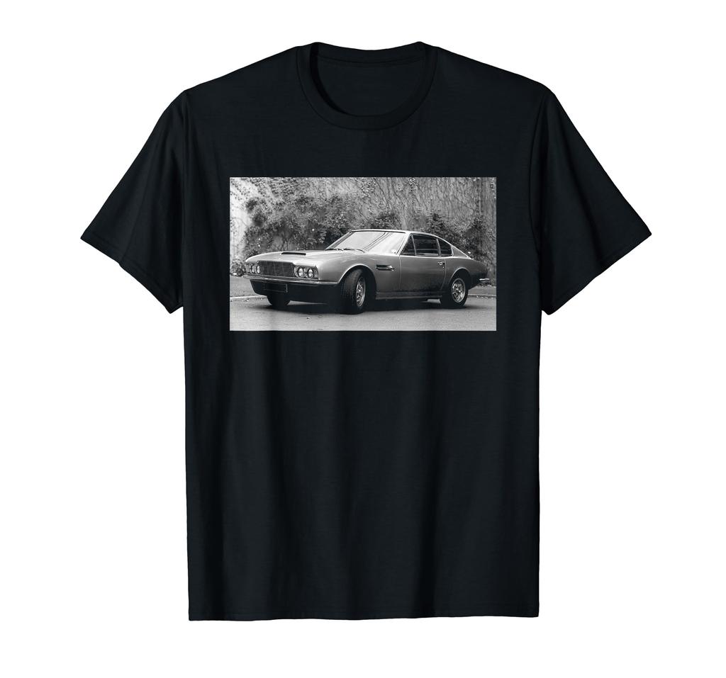 Футболка Aston Martin DBS V8 1969 года, автомобиль класса Гран Туризмо
