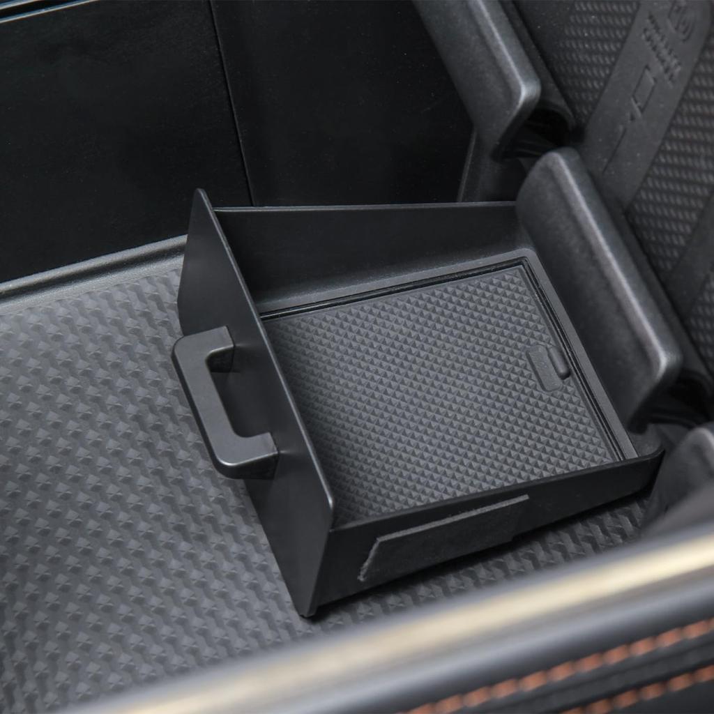 PIMCAR Removable Storage Drawer Tray Compatible With -2026 Dodge RAM 1500 2500 3500 Center Console Storage Drawer Accessories Cubby Organizer Box ABS