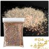 50g/Bag Mermaid Hexagon Nail Glitter Flakes 3D Sequins Sparkly Iridescent Mixed Spangles Slices Paillette DIY Nail Art Decoratio