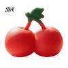 Elastic Cherry Toy Realistic Stress Relief Toy, Giant Squeeze Fidget Portable Reliever Soft Stretchy Simulation Fruit Sensory for Anxiety